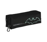 CERDÁ LIFE'S LITTLE MOMENTS - Batman School Pencil Case with Zipper Opening - Official DC License, Black/White, Paint Case
