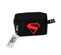 Travel toiletry bag Cerda DC Comics Superman Noir 22x16x0,8 cm