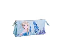 CERDÁ LIFE'S LITTLE MOMENTS Frozen Pencil Case, Large School Pencil Case, Durable and Multifunctional for Boys and Girls by Frozen, Blue, Compact Pencil case, Secure Closure, Easy to Carry