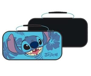 Cerdà Disney Lilo e Stitch Custodia protettiva e da trasporto per console Nintendo Switch 2 - Porta accessori e 8 giochi - Motivo Stitch Sorridente - Blu