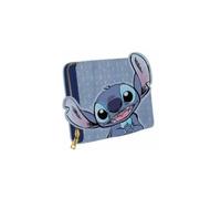 Cerdà Disney Lilo & Stitch Geldbörse 12 cm - 100% Polyester - Motiv Stitch - Blau