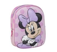 CERDÁ LIFE'S LITTLE MOMENTS 3D Minnie Unisex Children's Backpack, Pink, Small