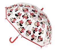 Cerdá-2400-0512 Minnie Umbrella, Transparent, Multicoloured, Single (2400-0512), Assorted Colour/Model