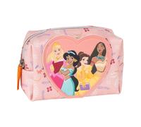 Princess Disney Travel Toiletry Bag | Portable Makeup Case and Hygiene Accessories with Princess Design
