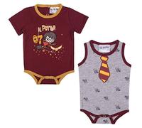 Cerdá - Gift Pack Baby Boy Harry Potter with Official Licensed Warner Bros, red and grey, 9 Months