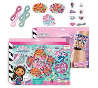 Gabby's Dollhouse Beads Jewelry Set | Netflix Series Charm Bracelet Kit | 1000+ Beads & Accessories