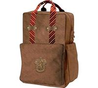 Cerda Group Harry Potter Gryffindor Casual Fashion Leatherette 27x41x11 Cm Backpack Brown