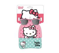 CERDÁ LIFE'S LITTLE MOMENTS | Hello Kitty Hat and Sunglasses Set for Boys and Girls - Hello Kitty Glasses and Hat Modern Durable, One Size