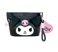 ARTESANÍA CERDÁ, S.L. Cosmetic Bag Kuromi Sanrio – Dark Kawaii Design, Decorative Keychain