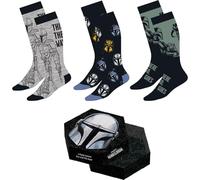 CERDA LIFE´S LITTLE MOMENTS Boy's Pack 3 Calcetines Infantiles Con Diseño De the Mandalorian - Comodidad Y Estilo Para Niños Con Su Personaje Favorito Socks (pack of 3)