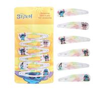 CERDA LIFE´S LITTLE MOMENTS Stitch Hair Clips, Pack of 6