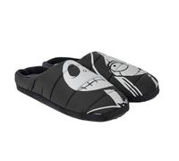 CERDÁ LIFE´S LITTLE MOMENTS Unisex's Nightmare Before Christmas House Walking Slippers, Black and red, 9/9.5 UK