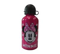 CERDÁ LIFE'S LITTLE MOMENTS 2600001288 Infantil Aluminium Minnie Mouse 500 ml Capacity Aluminum Bottle and Pressure Cap-Official Disney License, Pink