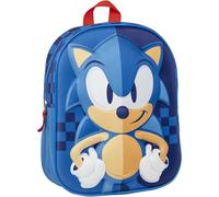 CERDÁ LIFE'S LITTLE MOMENTS Unisex Kid's Children's Backpack 3D Sonic, Blue, Small