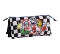 CERDÁ LIFE'S LITTLE MOMENTS Avengers Pencil Case, Large School Pencil Case, Heavy Duty and Multifunctional for Boys and Girls by Avengers, Multicoloured, Compact Pencil case, Secure Closure, Easy to