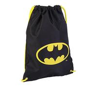 CERDÁ LIFE'S LITTLE MOMENTS Unisex Kid's Bolsa Mochila Cuerdas Infantil de Batman-Licencia Oficial Dc Backpack Sack, Black/White, Normal