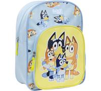 CERDÁ LIFE'S LITTLE MOMENTS Bluey School Backpack - Blue - 26 x 13 x 35 cm - Made of Polyester - Medium Backpack with Zip Closure and Adjustable Handles - Original Product Designed in Spain