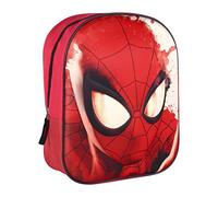 CERDÁ LIFE'S LITTLE MOMENTS Boys Nursery Backpack with 3D Picture of Spiderman Preschool Bag with Single Pocket for 3-6 Years Kids Backpack, One Size, red, 25.0 x 31.0 x 10.0 cm
