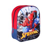 CERDÁ LIFE'S LITTLE MOMENTS Boys Nursery Backpack with 3D Picture of Spiderman Preschool Bag with Single Pocket for 3-6 Years Kids Backpack, One Size, gray, 25.0 x 31.0 x 10.0 cm