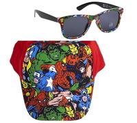 CERDÁ LIFE'S LITTLE MOMENTS Boy's Set De Sol para Niños Y Niñas - Gafas Y Gorra Avengers Glasses & Cap, Red, One Size
