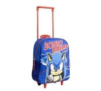 CERDÁ LIFE'S LITTLE MOMENTS Boy's Sonic Prime Trolley Backpack for Kids, BLU, One Size