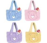 CERDÁ LIFE'S LITTLE MOMENTS Care Bears Plush Shopping Bag - Plush Style Shopping Bag with Adorable Design, Ideal for Fans, Girls and Classic Character Lovers, Care Bears, One Size, Licence