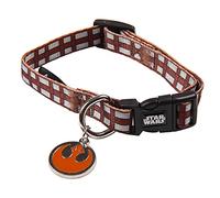 CERDÁ LIFE'S LITTLE MOMENTS Chebwacca Brown Dog Collar for Small Dog- Official Star Wars License, Brown