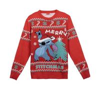 CERDÁ LIFE'S LITTLE MOMENTS Jersey Punto Navideño Stitch Sweater, red, XXL