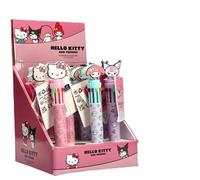 CERDÁ LIFE'S LITTLE MOMENTS Ciao Kitty Kuromi Kawaii Ballpoint Pen - Ideal for Schools, Collectors and Lovers of the Sanrio Universe, Hello Kitty, One Size, Licensed, Hello Kitty, Taglia Unica