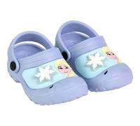 CERDÁ LIFE'S LITTLE MOMENTS Disney Clogs with Lights for Children Official Licensed Comfortable and Ergonomic Footwear Non-Slip Sole, Frozen, 28/29 EU