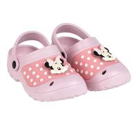 CERDÁ LIFE'S LITTLE MOMENTS Disney Clogs with Lights for Children Official Licensed Comfortable and Ergonomic Footwear Non-Slip Sole, Minnie, 30/31 EU