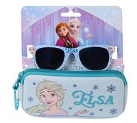 CERDÁ LIFE'S LITTLE MOMENTS Disney Frozen Elsa Girls Summer UV Protective Sunglasses with Matching Case Set for Summer, Holidays, School, Travel