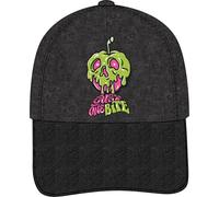 CERDÁ LIFE'S LITTLE MOMENTS Disney Villains Adult Curved Visor Beanie Cap, Blue, One Size