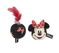 CERDÁ LIFE'S LITTLE MOMENTS - For Fan Pets | Minnie Mouse Two-Piece Plastic Toy That Fun And Entertains Your Cat, Even If It Has Rolled Up Comfortably On Your Lap - Officially Licensed By Disney®