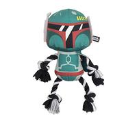 CERDÁ LIFE'S LITTLE MOMENTS - For Fan Pets | Star Wars Boba Fett Dental Dog Toy Cuddly Toy - Officially Licensed By Star Wars®