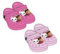 CERDÁ LIFE'S LITTLE MOMENTS Gabby´S Dollhouse Children's Clogs Comfortable and Non-Slip Sandals Fun Design, Flip Flops, Pink, 30/31 EU
