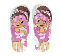CERDÁ LIFE'S LITTLE MOMENTS Boy's Girl's Gabby's Dollhouse Children's Flip Flops, Pink and White, 8 UK Child