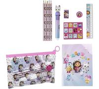 CERDÁ LIFE'S LITTLE MOMENTS GABBY'S DOLLHOUSE SCHOOL STATIONERY SET
