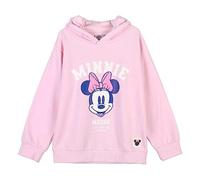 CERDÁ LIFE'S LITTLE MOMENTS Girl's Minnie Mouse Hoodie-Sweatshirt Official Disney License Hooded, Rosa, 10 Years