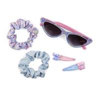 CERDÁ LIFE'S LITTLE MOMENTS | Stitch Beauty Set for Girls with Sunglasses, Clips and Hair Ties - Fun and Functional Style for Hairstyles, Multi-Colour, One Size, Multicolored, One size