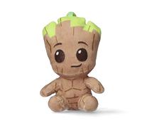 CERDÁ Life'S Little Moments - Guardians of the Galaxy Groot Plush Keychain with Plastic Hook - Children's Accessory for Backpacks, Bags and Cases - Soft, Lightweight and Officially Licensed