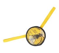 CERDÁ LIFE'S LITTLE MOMENTS Harry Potter Dog Toy - Yellow and Black - Design with Leash - Size 15x6x15cm - Round TPR Polyester Toy - Original Product Designed in Spain