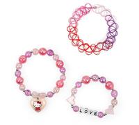 CERDÁ LIFE'S LITTLE MOMENTS Hello Kitty 3 Elastic Costume Bracelets Set for Girls
