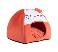CERDÁ LIFE'S LITTLE MOMENTS Hello Kitty Cave Dog Bed, Cozy and Soft Shelter for Small and Medium Pets