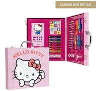 CERDÁ LIFE'S LITTLE MOMENTS Hello Kitty Hello Kitty Girls Stationery Set with Stickers, Pencils and Colouring Sheets | Creative Case for Kids by Hello Kitty