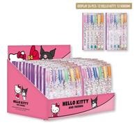 CERDÁ LIFE'S LITTLE MOMENTS Hello Kitty Kuromi Ballpoint Pen - Kawaii Ballpoint Pen - Ideal for Schools, Collectors and Lovers of The Sanrio Universe, Hello Kitty, One Size, Licence