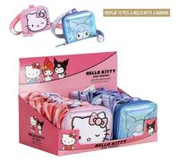 CERDÁ LIFE'S LITTLE MOMENTS Hello Kitty Kuromi Iridescent Coin Purse - Bright and Themed Design, Ideal for Girls, Teens and Sanrio Fans, Hello Kitty, One Size, Licence