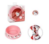 CERDÁ Life'S Little Moments/Hello Kitty Pet Set with Feeder, Ball and Rope Toy