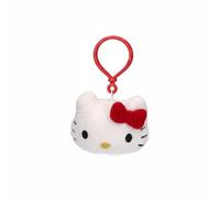 CERDÁ Life'S Little Moments - Hello Kitty Plush Keychain with Plastic Hook - Children's Accessory for Backpacks, Bags and Cases - Soft, Lightweight - Official Sanrio License