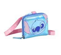 CERDÁ LIFE'S LITTLE MOMENTS /Iridescent Stitch/Minnie/Barbie Purse, blue, Stitch